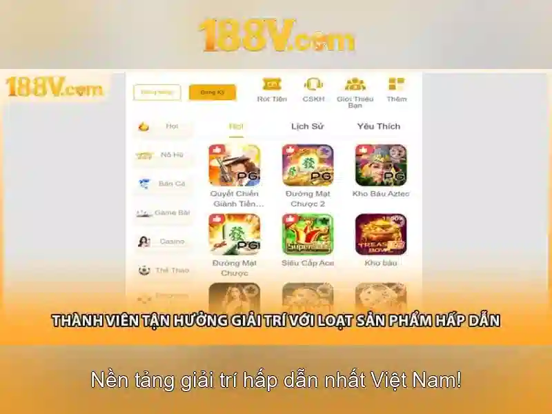 Ưu Đãi Hấp Dẫn Khi Đăng Ký 188v
