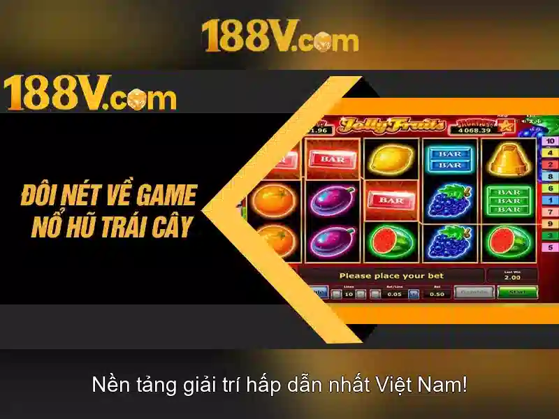 Đa dạng game SLOT tại 188V